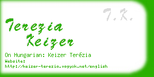 terezia keizer business card